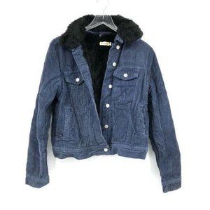 The Cords & Co Ellen Jacket L Corduroy Shearling GUC Size L